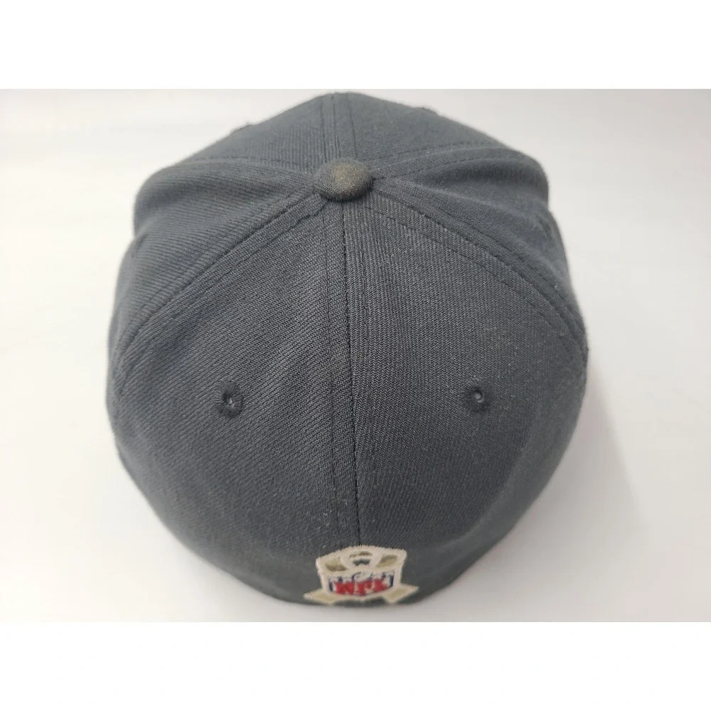 Detroit Lions Salute‎ To Service Camo New Era 59Fifty Fitted 7 Hat Cap NFL Gray